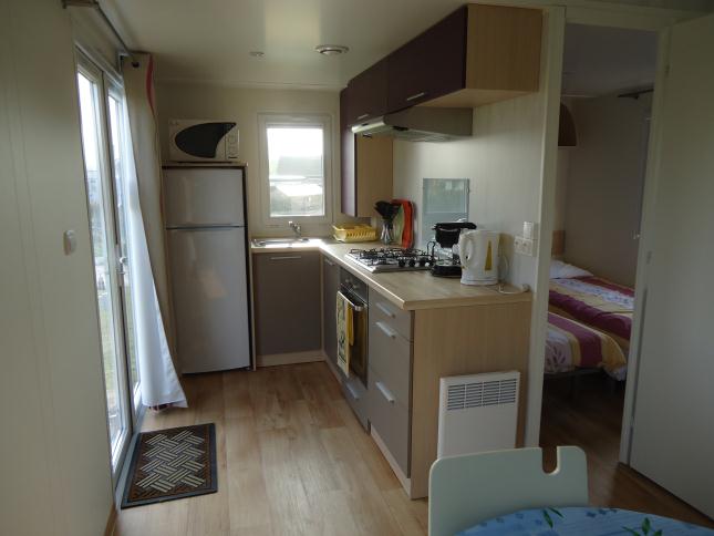 Cuisine du mobil-home Baltique