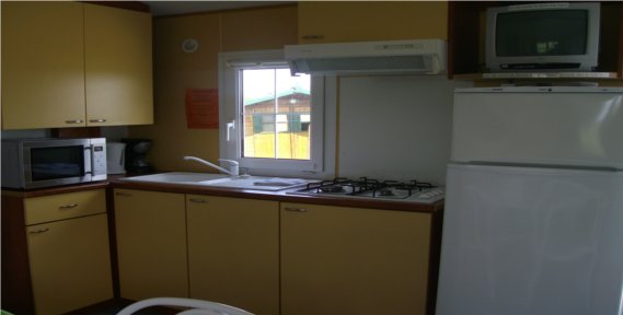 Cuisine du mobil-home Colorado