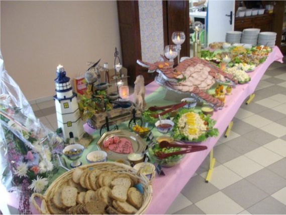 Pr&eacute;sentation buffet